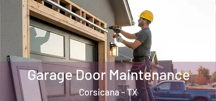 Garage Door Maintenance Corsicana - TX