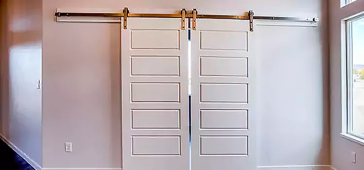Glass Barn Door with Installation Hardware Kit Corsicana