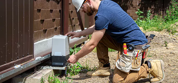 Electric Driveway Gate Installation Corsicana