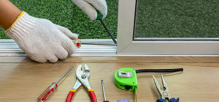 Sliding Door Track Replacement in Corsicana, TX